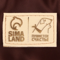 Лежанка для кошек и собак двусторонняя с игрушкой «Кофе с молоком» 50-30х12 см Лежанка для кошек и собак двусторонняя с игрушкой «Кофе с молоком» 50-30х12 см