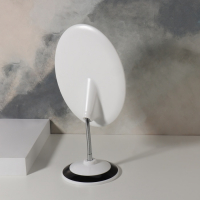 Зеркало настольное &laquo;Овал&raquo;, на гибкой ножке, зеркальная поверхность 15,2 &times; 18,7 см, цвет МИКС