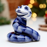 Сувенир &laquo;Удав&raquo;, гжель