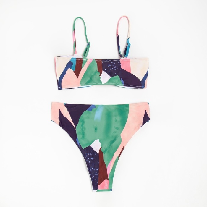 Купальник женский раздельный MINAKU разноцветный, размер 42 Купальник женский раздельный MINAKU разноцветный, размер 42