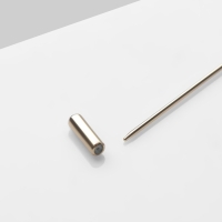 Булавка &laquo;Лиса&raquo;, 5 см, цвет белый в золоте