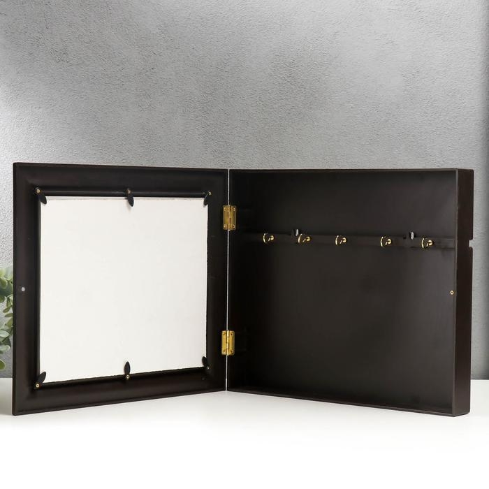 Ключница Ключница "Секрет отношений" Венге 26,5х31,5х4,5 см