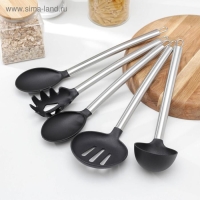 Набор кухонных принадлежностей Доляна &laquo;Техно&raquo;, 5 предметов
