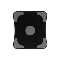 Подставка для телефона, регулируемая, складная, поворот на 360&deg;, металл, чёрная