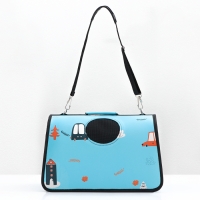 Сумка - переноска для животных "Путешественник", голубая, размер M, 40 х 21 х 27 см Сумка - переноска для животных "Путешественник", голубая, размер M, 40 х 21 х 27 см