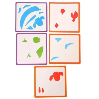 Развивающий набор &laquo;Рисуем по трафаретам&raquo;