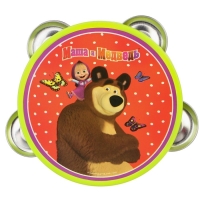 Музыкальная игрушка «Бубен: Маша и Медведь» Музыкальная игрушка «Бубен: Маша и Медведь»