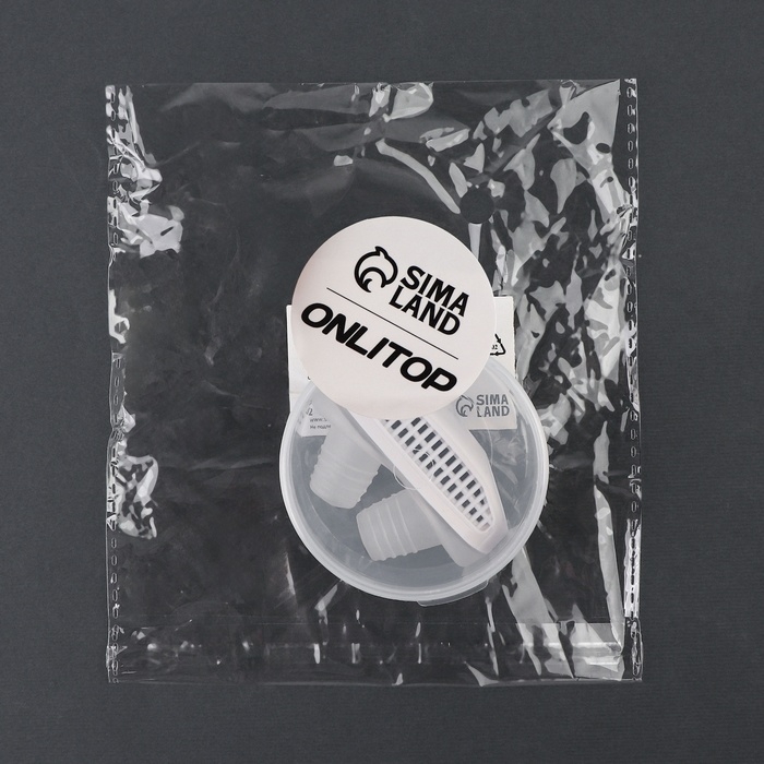 Приспособление против храпа, в футляре, 5 &times; 3,5 &times; 2 см, цвет белый