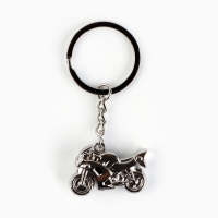 Брелок для ключей металлический &laquo;Крутому мужику мотоцикл&raquo;, 8 х 3.5 см