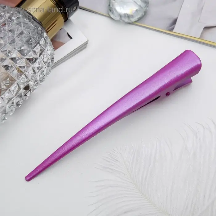 Зажим для волос &laquo;Солей&raquo;, классика, 12.7 см, МИКС