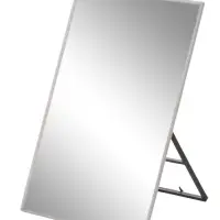 Зеркало интерьерное настенное, акрил, 18 х 24 см, серое