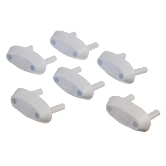 Заглушка для розетки, цвет белый, набор 6 шт.