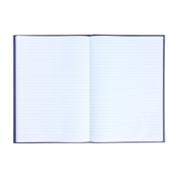 Книга учета, 96 листов, обложка бумвинил, блок ОФСЕТ, линия, цвет синий Книга учета, 96 листов, обложка бумвинил, блок ОФСЕТ, линия, цвет синий