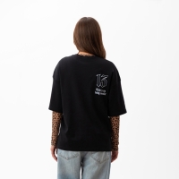 Футболка женская MIST Lucky р. S-M, черный Футболка женская MIST Lucky р. S-M, черный