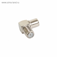 Переходник Proconnect 05-4311-4-7, гнездо F - штекер TV, угловой, упаковка