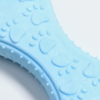 Игрушка плавающая "Лапки" Пижон Premium, вспененный TPR, 10,5 х 5,5 х 2 см, голубая