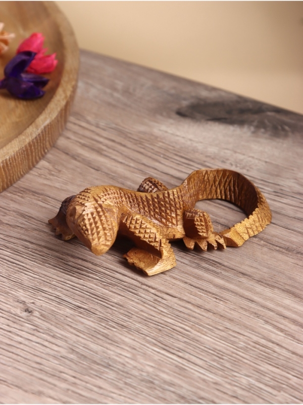 Сувенир "Варан" дерево акация, 12х7х4 см