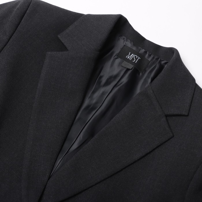 Пиджак женский с пуговицами на спине MIST, р.L-XL, черный