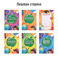 Папка школьная на кольцах &laquo;Портфолио школьника&raquo;, 6 листов-разделителей, 24,5 х 32 см.