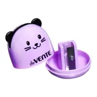 Точилка deVENTE Cuties, 1 отверстие с контейнером, МИКС