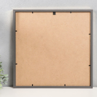 Фоторамка пластик "МИРАМ" 40х40 см, 641811 золото (пластиковый экран)