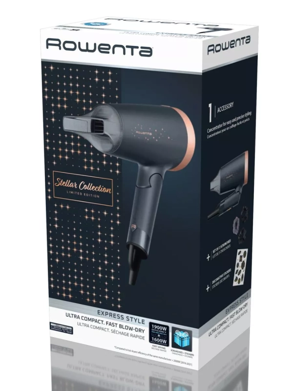 Фен для волос Express Style Stellar CV1851F0, 1600 Вт