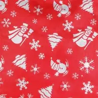 Плёнка упаковочная фольгированная, 70&times;50 см, красный