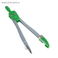 Циркуль металлический 115 мм, в ПВХ с защитным колпачком на иголке Циркуль металлический 115 мм, в ПВХ с защитным колпачком на иголке