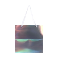 Пакет для торта с квадратным дном и окном, голографический, 25 х 25 х 25 см