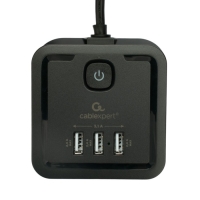 Сетевой фильтр Cablexpert Tower TWR-4-U3-B-2, 4р, 10А, 3xUSB, 3.1А, 2м, ур.защиты 2+, черный 1030905 Сетевой фильтр Cablexpert Tower TWR-4-U3-B-2, 4р, 10А, 3xUSB, 3.1А, 2м, ур.защиты 2+, черный 1030905