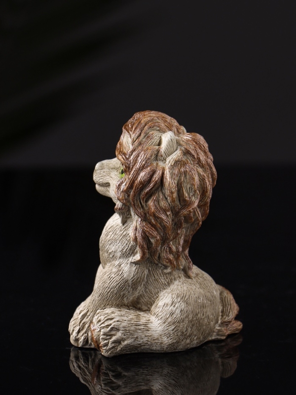 Фигура "Жеребёнок" размер 8х6х6 см, бежевый