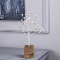 Светодиодный куст &laquo;Шарики&raquo; 35 см, 30 LED, батарейки AAx3 (нет в комплекте), свечение тёплое белое