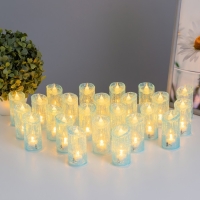 Ночник "Голубая свеча" LED 1Вт от батареек 3хLR44 голубой 5х5х16см RISALUX Ночник "Голубая свеча" LED 1Вт от батареек 3хLR44 голубой 5х5х16см RISALUX