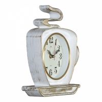 Часы настенные, интерьерные для кухни "Чашка", бесшумные, 25 х 24 см, белые Часы настенные, интерьерные для кухни "Чашка", бесшумные, 25 х 24 см, белые