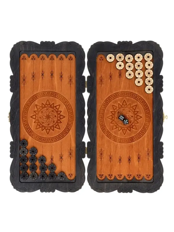 Нарды Классика Конь мини 37*18 см