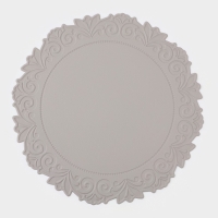 Набор салфеток сервировочных на стол Доляна, 2 шт, 38×38 см, серый Набор салфеток сервировочных на стол Доляна, 2 шт, 38×38 см, серый