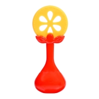 Набор погремушек с прорезывателем для зубов &laquo;Фруктики. Апельсин&raquo;, 4 шт