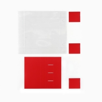 Коробка под 4 конфеты и шоколад с ячейками &laquo;Сердца&raquo; 18.8 х 15.7 х 3 см