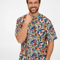 Футболка из бифлекса Morfiss с полной запечаткой на заказ, размер XL/XXL