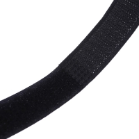 Крючок для сумок на коляску, пластиковый, вращается на 360&deg;, на липучке, цвет черный