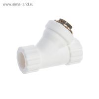 Фильтр сетчатый OTMO, полипропиленовый, d=20 мм, внутренний/внутренний