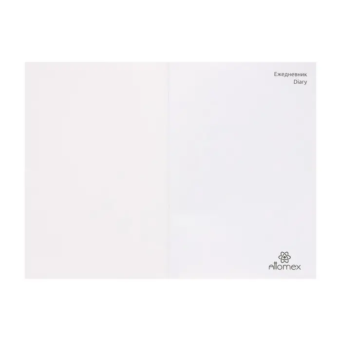 Ежедневник недатированный A5, 160 листов, Attomex.Regent, твёрдая обложка из бумвинила с поролоном, ляссе, блок 70 г/м2, синий