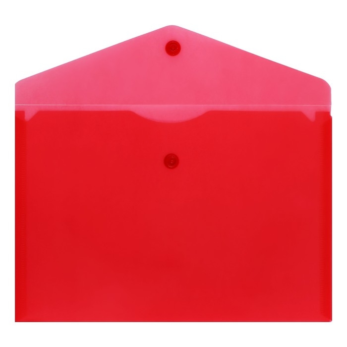 Набор папок-конвертов на кнопке А5 150мкм Calligrata прозрачные, микс 5шт Набор папок-конвертов на кнопке А5 150мкм Calligrata прозрачные, микс 5шт