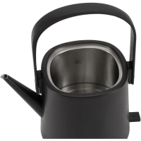 Чайник HYK-S2042 0.6л. 1000Вт черный (металл)