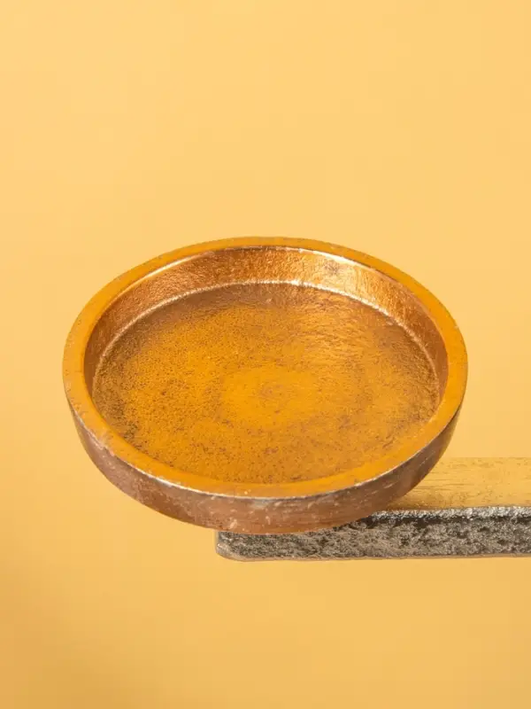 Подсвечник на 3 свечи "Якорь" алюминий 35х17,5х79 см