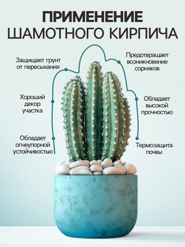 Крошка шамотного кирпича "Рецепты дедушки Никиты", фр 2-5, 5 кг