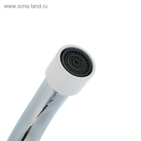 Смеситель для ванны Accoona A7182G, двухрычажный, белый/хром Смеситель для ванны Accoona A7182G, двухрычажный, белый/хром