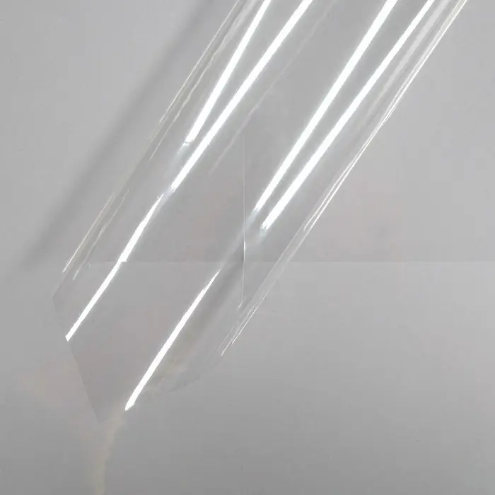 Пленка для декора и флористики, прозрачная в листах, 58&times;58 см 50 микрон