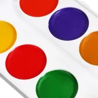 Акварель Calligrata, 12 цветов, без кисти, картон