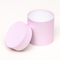 Набор шляпных коробок  4 в 1 "Нежно-розовый", 20 &times; 20 ‒13 &times; 13 см